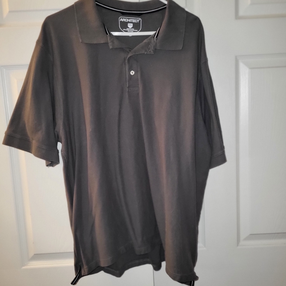 Architect Men's Black Polo Shirt
